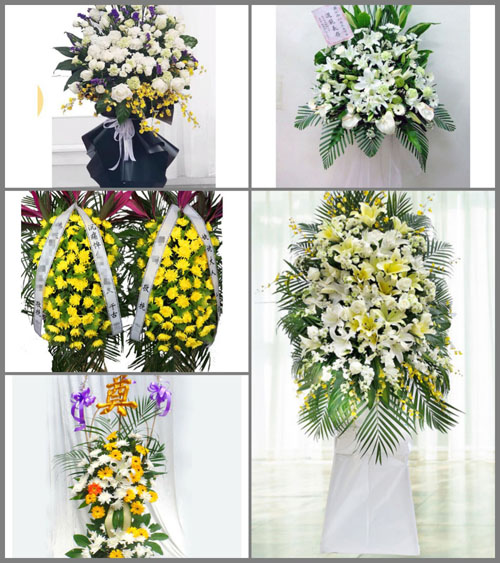 海南海口市龙华区白事花篮预定